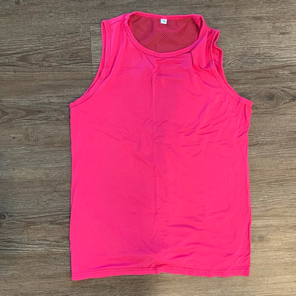 Hot Pink Exercise Tank
